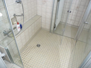Bodengleiche Dusche - barrierefrei