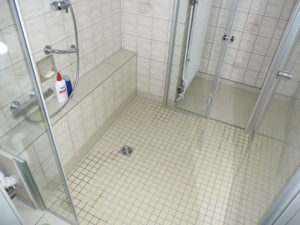 Bodengleiche Dusche - barrierefrei